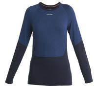 ICEBREAKER W Mer 200 Sonebula Ls Crewe - Femme - Bleu - taille L- modèle 2025