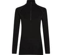 ICEBREAKER W Mer 200 Zoneknit Ls Half Zip - Femme - Noir - taille M- modèle 2027
