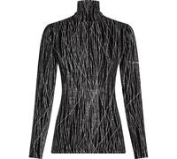 ICEBREAKER W Mer 260 Vertex Ls Half Z Delta - Femme - Noir - taille L- modèle 2026