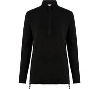 ICEBREAKER W Merino 400 Realfleece Grid Peaksland Ls Half Zip - Femme - Noir - taille M- modèle 2027