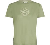 ICEBREAKER W Merino Core Ss Tee - Femme - Vert - taille XS- modèle 2025