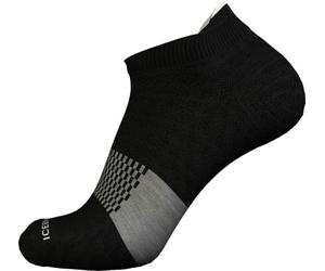 Icebreaker - W Multisport Light Micro - BLACK/SNOW/METRO HTHR