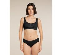 icebreaker - Women Merino Queens Clasp Bra - Brassière laine mérinos Black - XS