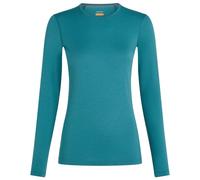 Icebreaker - Women's 200 Oasis L/S Crewe - Sous-vêtement mérinos - M - topaz