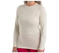 Icebreaker 200 Oasis Crewe Merino Long Sleeve Base Layer Beige M Femme