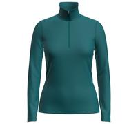Icebreaker - Women's 200 Oasis L/S Half Zip - Haut manches longues en mérinos - L - tidal teal