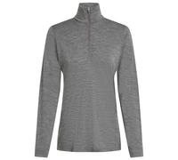 Icebreaker - Women's 200 Oasis L/S Half Zip - Haut manches longues en mérinos - S - gritstone heather / 013