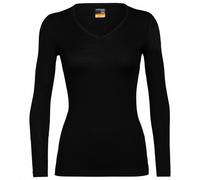 ICEBREAKER W 200 Oasis Ls V - Femme - Noir - taille M- modèle 2024