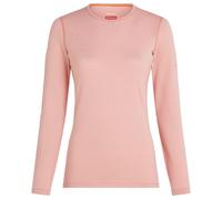 Icebreaker - Women's 260 Tech L/S Crewe - Sous-vêtement mérinos - M - blush