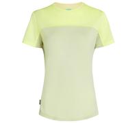 Icebreaker - Women's Cool-Lite Sphere III S/S Tee CB - Haut en mérinos - M - ashen / citrine / cb