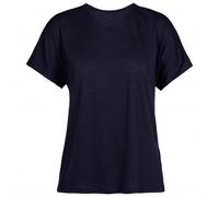 Icebreaker - Women's Drayden Reversible S/S Top - Haut en mérinos - S - midnight navy