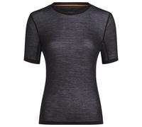 Icebreaker - Women's Mer 75 Cool-Lite Featherlight SS Crewe - T-shirt - M - black