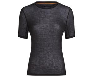 Icebreaker - Women's Mer 75 Cool-Lite Featherlight SS Crewe - T-shirt - M - black