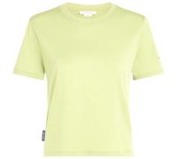 Icebreaker - Women's Merino 150 Tech Lite III S/S Crop Tee - Haut en mérinos - XL - citrine