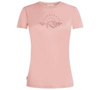 Icebreaker - Women's Merino 150 Tech Lite S/S Sunrise Summit - Haut en mérinos - L - blush