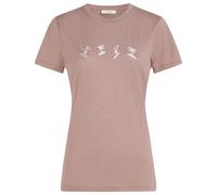 Icebreaker - Women's Merino 150 Tech Lite S/S Tee Snow Day - Haut en mérinos - M - summit
