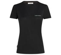 Icebreaker - Women's Merino 150 Tech Lite S/S Teeib Wordmark - Haut en mérinos - S - black