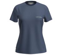 Icebreaker - Women's Merino 150 Tech Lite S/S Teeib Wordmark - Haut en mérinos - XL - dawn
