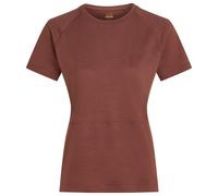 Icebreaker - Women's Merino 200 Waffle Elevation S/S Tee - Haut en mérinos - XL - carob