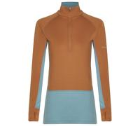 Icebreaker - Women's Merino 200 Zoneknit L/S Half Zip - Sous-vêtement mérinos - XL - hydro / trail / cb