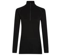ICEBREAKER W Mer 200 Zoneknit Ls Half Zip - Femme - Noir - taille XS- modèle 2026
