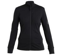icebreaker - 260 Quantum IV LS Zip - Polaire en laine mérinos femme Black - L