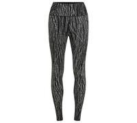 Icebreaker - Women's Merino 260 Tech Vertex Hi-Rise Leggings - Sous-vêtement mérinos - L - black / snow / j