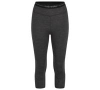 Icebreaker - Women's Merino 260 Zoneknit 3/4 Leggings - Sous-vêtement mérinos - L - jet heather 011