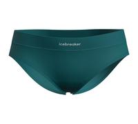 Icebreaker - Women's Merino Blend Rib Lotus Hipster - Sous-vêtement mérinos - L - tidal teal