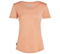 Icebreaker - Women's Merino Cool-Lite Sphere III S/S Scoop - Haut en mérinos - L - desert sand