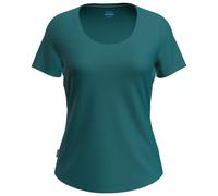Icebreaker - Women's Merino Cool-Lite Sphere III S/S Scoop - Haut en mérinos - L - tidal teal
