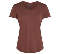 Icebreaker - Women's Merino Cool-Lite Sphere III S/S Scoop - Haut en mérinos - M - carob