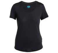 Icebreaker - Women's Merino Cool-Lite Sphere III S/S Scoop - Haut en mérinos - XL - black