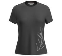 Icebreaker Tee-shirt Mer Core SS Panax OBSIDIAN Femme L