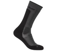 Icebreaker - Women's Merino Hike+ Heavy Crew - Chaussettes de randonnée - Unisex M | EU 38-40 - obsidian / black