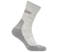 Icebreaker - Women's Merino Hike+ Light Crew - Chaussettes de randonnée - Unisex L | EU 44.5-46.5 - blizzard heather / alloy