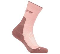 Icebreaker - Women's Merino Hike+ Light Crew - Chaussettes de randonnée - Unisex M | EU 42-44 - blush / summit