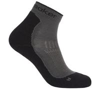 Icebreaker - Women's Merino Hike+ Light Mini - Chaussettes de randonnée - Unisex S | EU 35-37 - obsidian / black