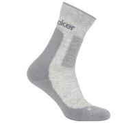 Icebreaker - Women's Merino Hike+ Medium Crew - Chaussettes de randonnée - Unisex S | EU 39-41.5 - blizzard heather / alloy