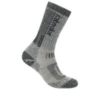 Icebreaker - Women's Merino Hike+ Mountaineer Mid Calf - Chaussettes de randonnée - Unisex M | EU 38-40 - jet heather / black