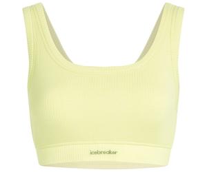 Icebreaker - Women's Merino Rib Lotus Bra - Brassière - XS - citrine