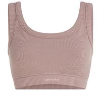Icebreaker - Women's Merino Rib Lotus Bra - Brassière - XS - summit