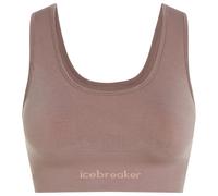 Icebreaker - Women's Merino Seamless Active Bra - Brassière - XS - summit