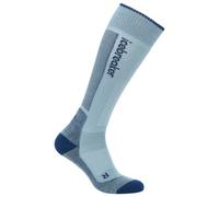 Icebreaker - Women's Merino Ski+ Light OTC - Chaussettes de ski - Unisex L | EU 44.5-46.5 - hydro / atlantis / ether