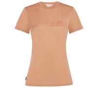 Icebreaker - Women's Merino150 TechLite S/S Single Line Camp - Haut en mérinos - S - desert sand