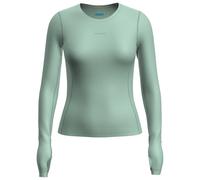 Icebreaker Merino Blend 75 Cool-lite™ Featherlight™ Crewe Long Sleeve Base Layer Vert L Femme