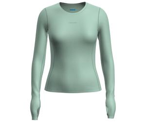 Icebreaker - Women's Merino75 CoolLiteFeatherlight L/S Crewe - Haut à manches longues - XL - mint