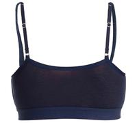 Soutien-gorge sport Icebreaker W Merino Core Bra Taille de soutien-gorge: S / Couleur: bleu foncé