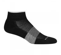 Icebreaker - Women's Multisport Light Mini - Chaussettes multifonctions - Unisex M | EU 38-40 - black / snow / metro heather