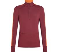 Icebreaker Zoneknit 200 Long Sleeve Half Zip Homme Bleu - Base-layers outdoor hommes S